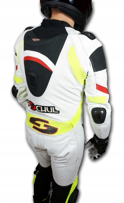 TSCHUL 998 - SKÓRZANY SPORTOWY KOMBINEZON 1cz. 50 Rozmiar L