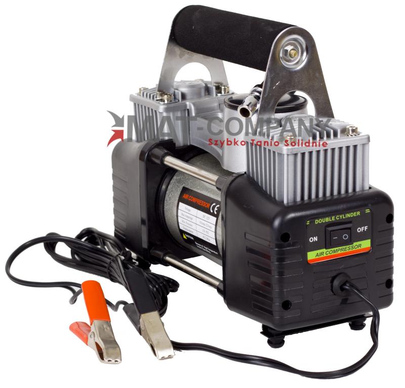 METALOWY KOMPRESOR SAMOCHODOWY 12V DWUTLOKOWY Producent code KOMPRESOR SAMOCHODOWY 12V
