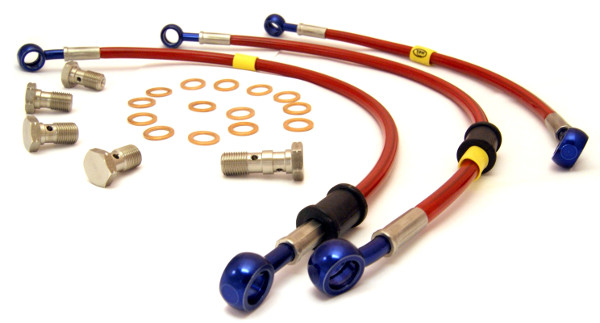 Przewody oplot HEL Honda CB500 R T PC26 1994 1996