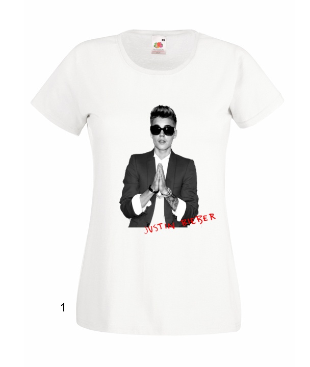 

Koszulki Damskie Wzory Justin Bieber Biber