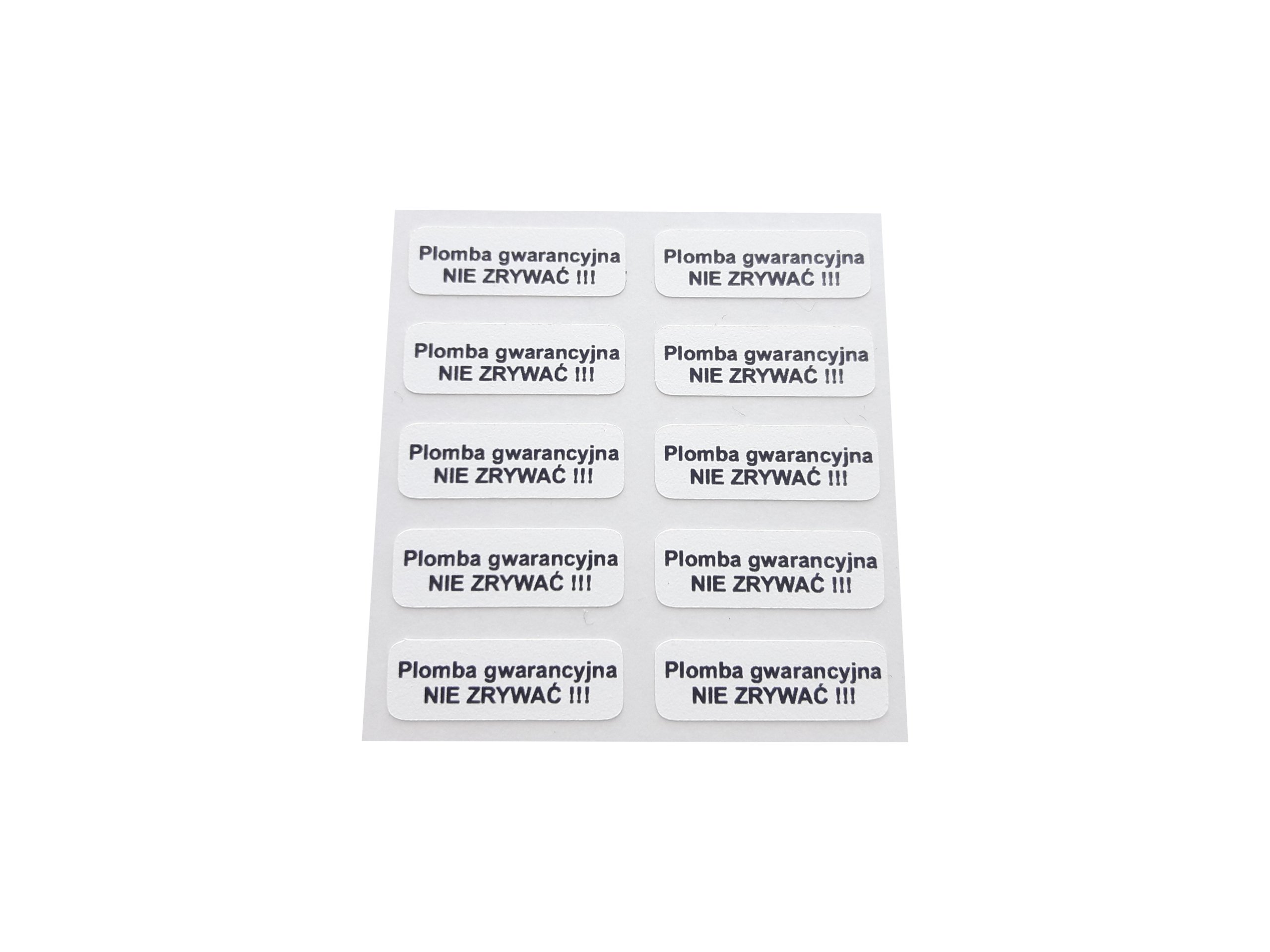 

Plomby gwarancyjne kruszące 15x5 mm 1000 sztuk