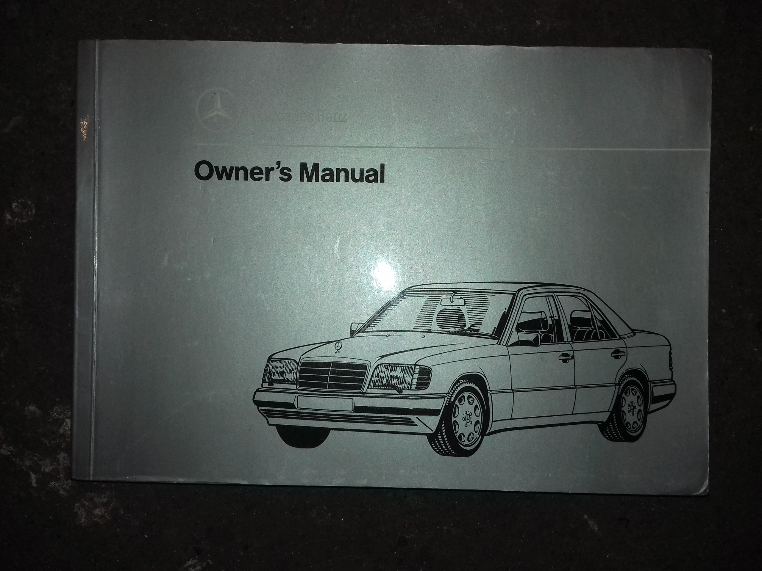 Instrukcja obsługi OWNER'S MANUAL Mercedes W124 6837231644