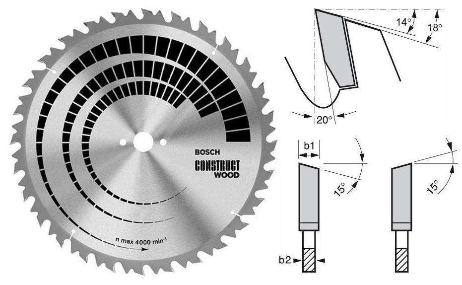 

Tarcza pila widiowa do drewna Bosch 400mm 28z