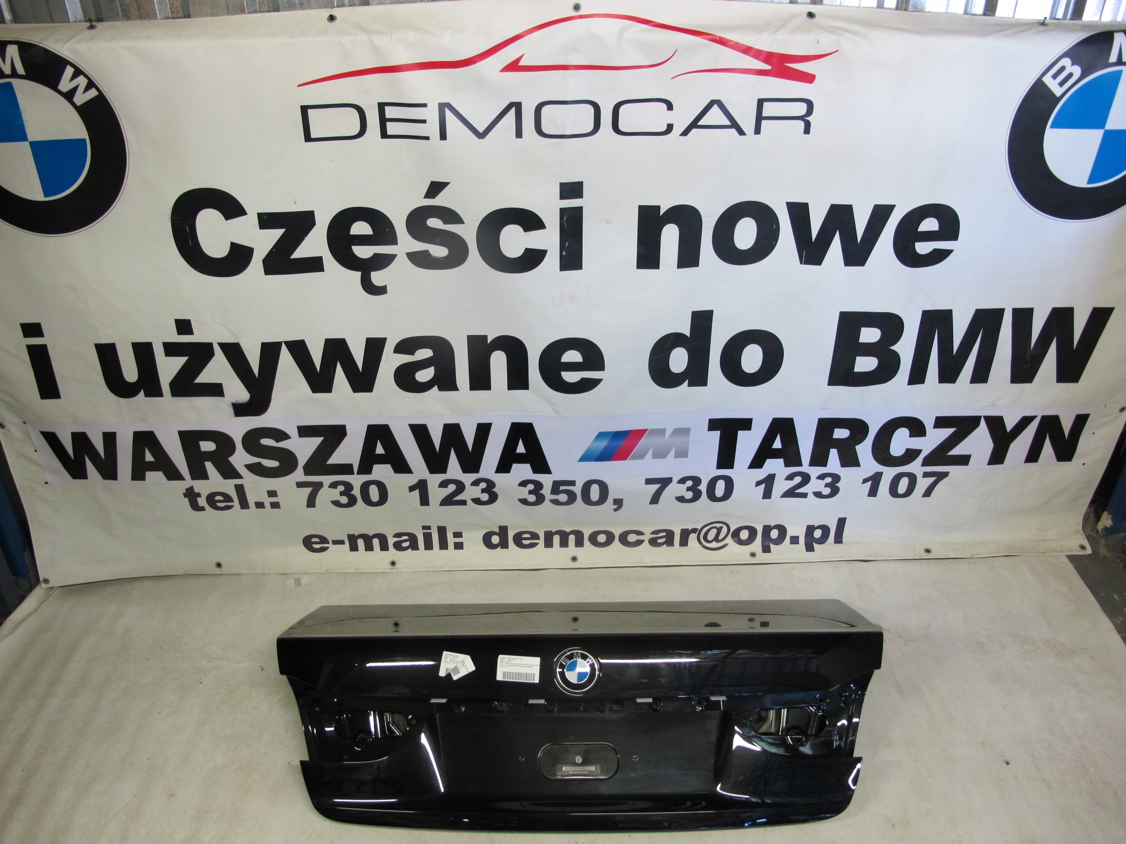 KLAPA POKRYWA TYŁ BMW SERII 7 G11 G12 475