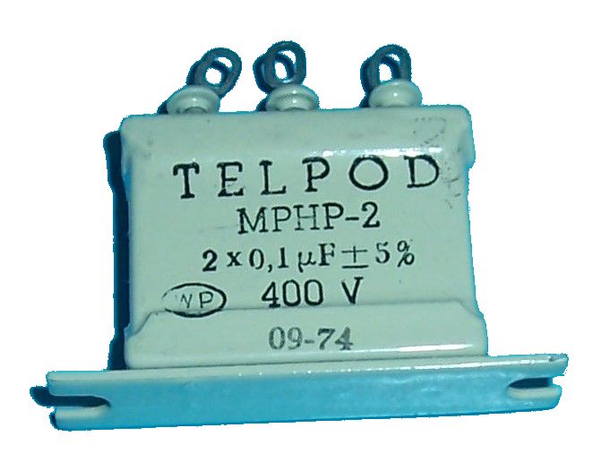 

Kondensator _ Pio Audio __ MPHP-2 __ 2x 0,1uF 400V
