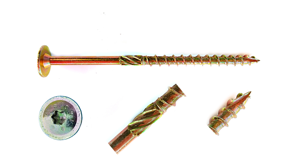 

Wkręt 8x100 ciesielski talerzowy Torx 10 szt. DMX