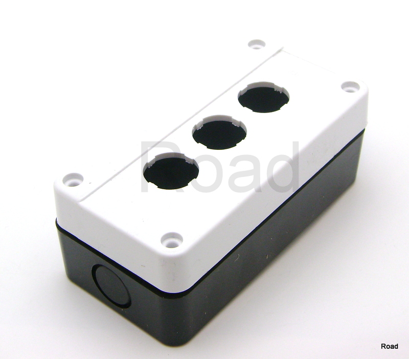 Kaseta przycisku fi22 obudowa potrójna szara Marka XBS