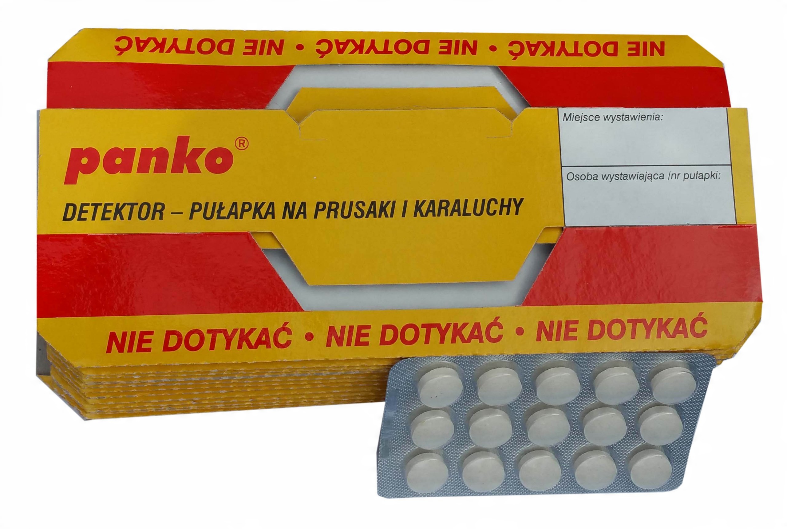 

Pułapka klejowa na karaluchy prusaki 15szt lepowa