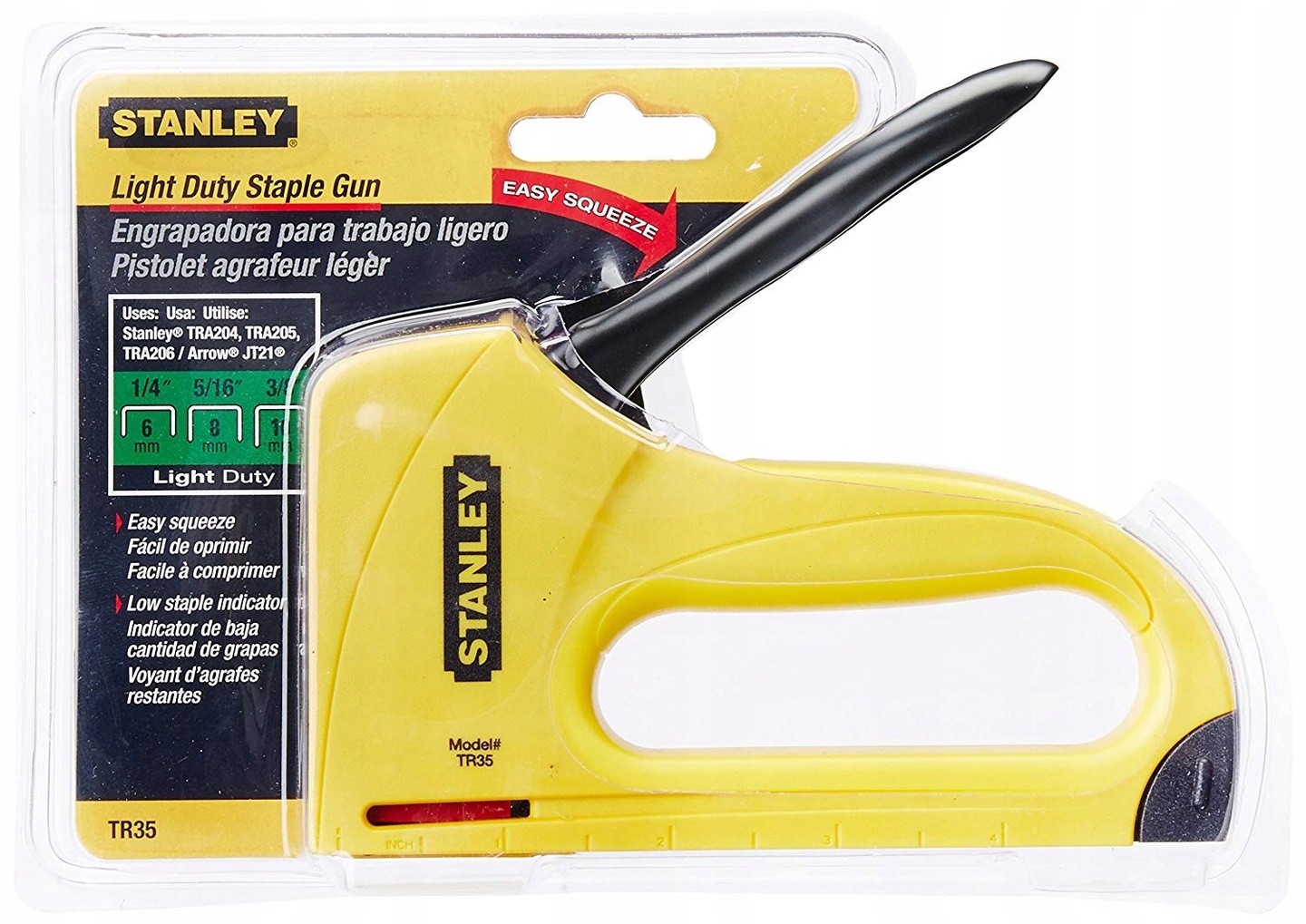 Мебельный степлер stanley light duty 6 tr150l