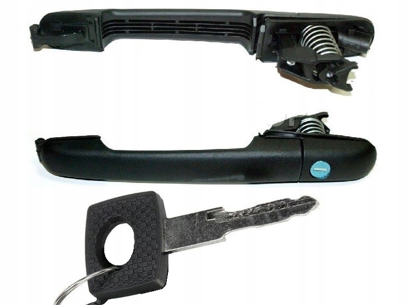 2x KLAMKA LEWA PRAWA ZAMKI DRZWI MERCEDES SPRINTER Kolor czarny