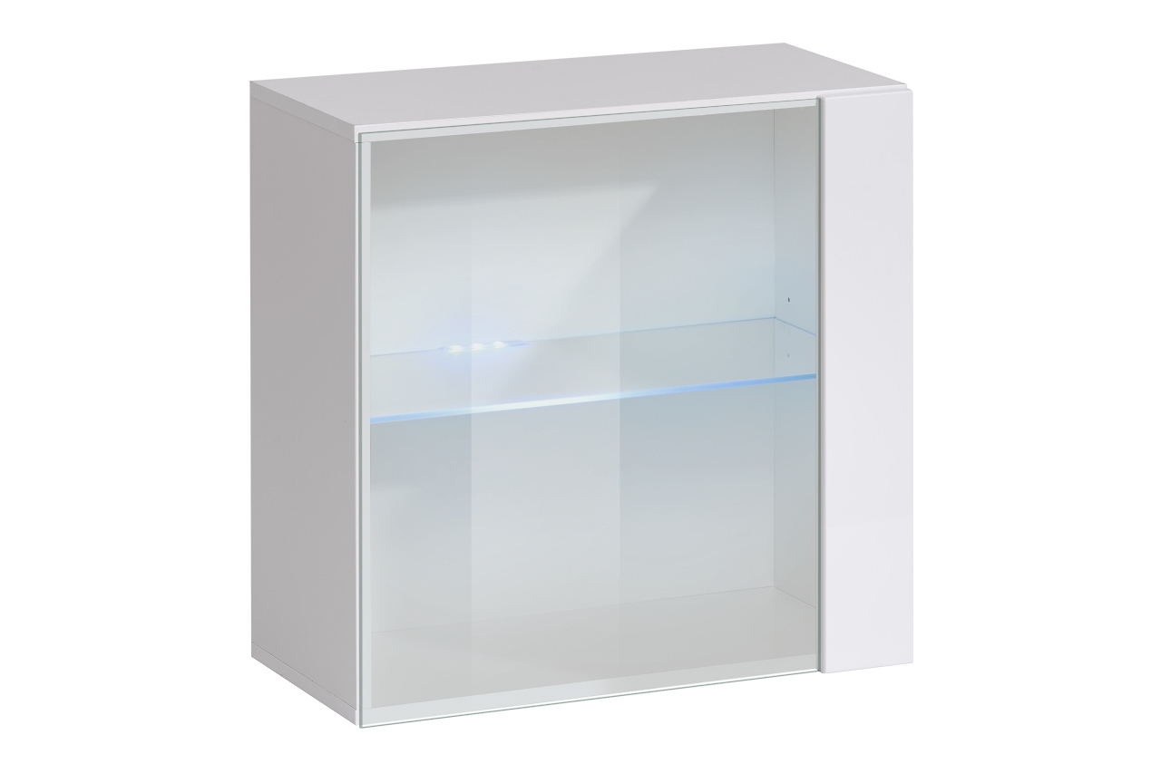 Шкаф витрина навесной. Шкаф настенный Гласс 60 белый. Gloss шкаф витрина навесной 126 мм. Навесной стеклянный шкаф. Стеклянный навесной шкафчик.