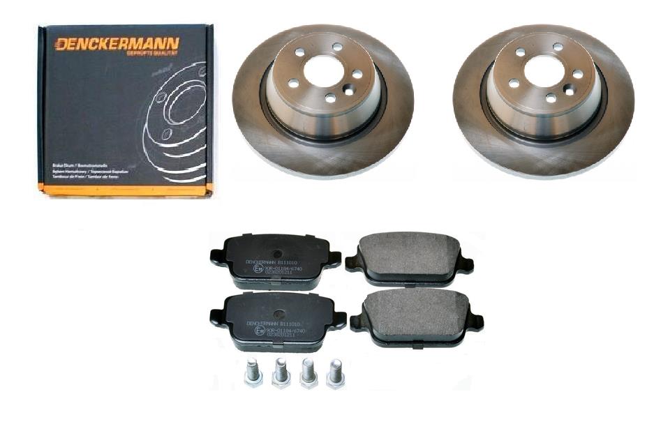 Kotouče Ford Galaxy II S-max Zadní 302 mm Sada.