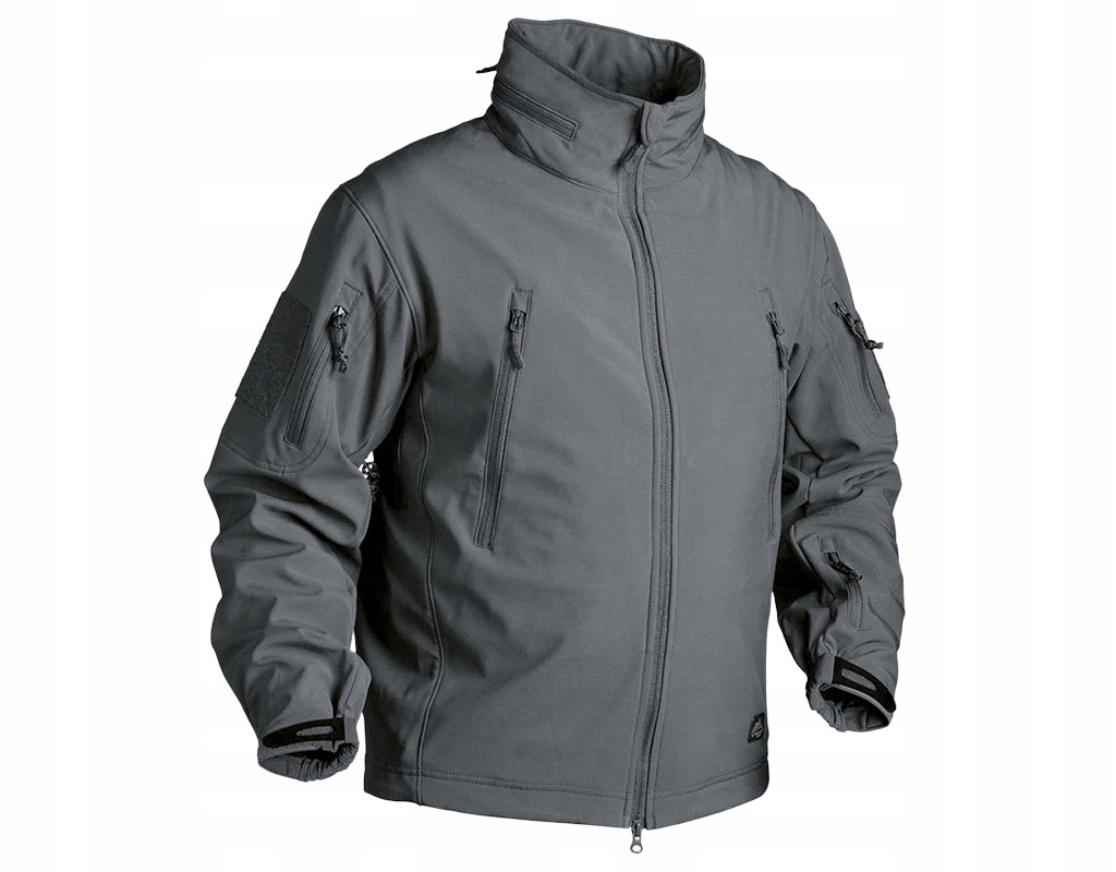 Bunda s kapucí Helikon Gunfighter Softshell Shadow Grey XXL