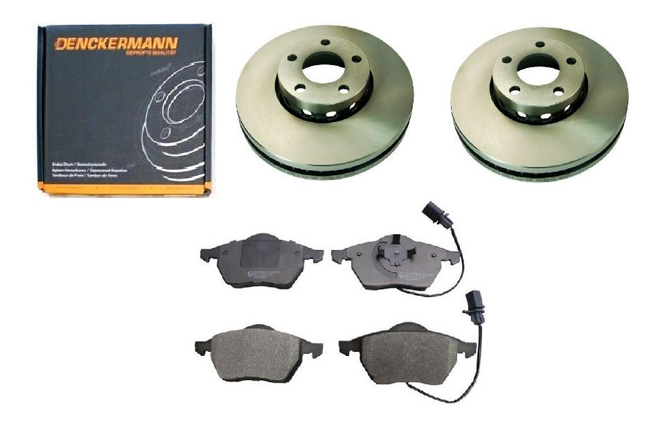 Kotouče Destičky Audi A4 B5 Přední 288MM Větrané