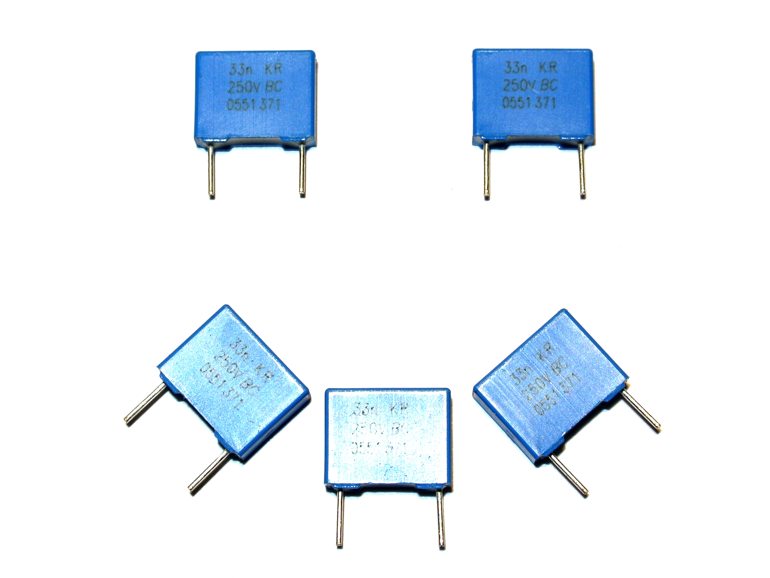 

33nF 250V 7.5mm Mkt Vishay kodensator [10szt] #871