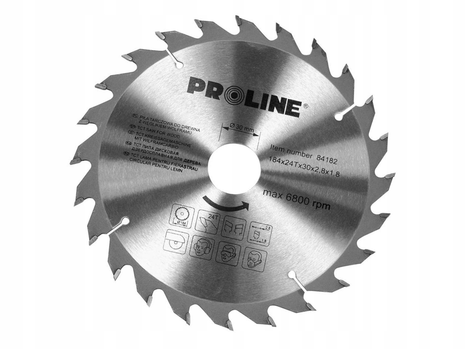 

Proline Piła tarczowa do drewna 140x20/16/12,7 16z