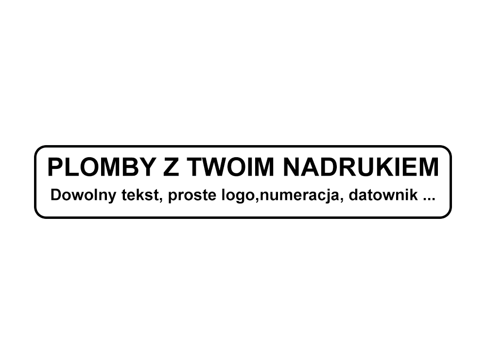 

Plomby Kruszące Białe 60x10 500SZT