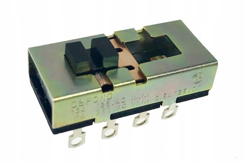 

Przełącznik suwakowy 6A/250VAC (defond)