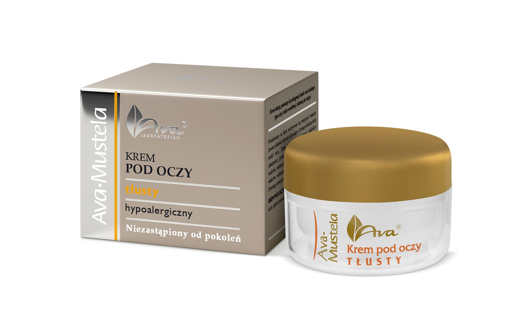 

Ava Mustela krem pod oczy tłusty 30 ml