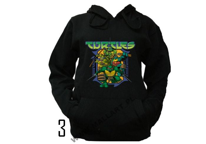 

Bluza Kaptur Wojownicze Żółwie Ninja Wzory