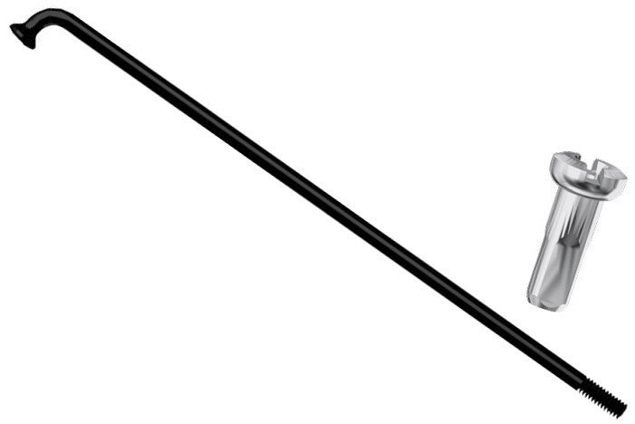 Szprychy Szprycha Sapim Leader Czarne +Nypel 268mm
