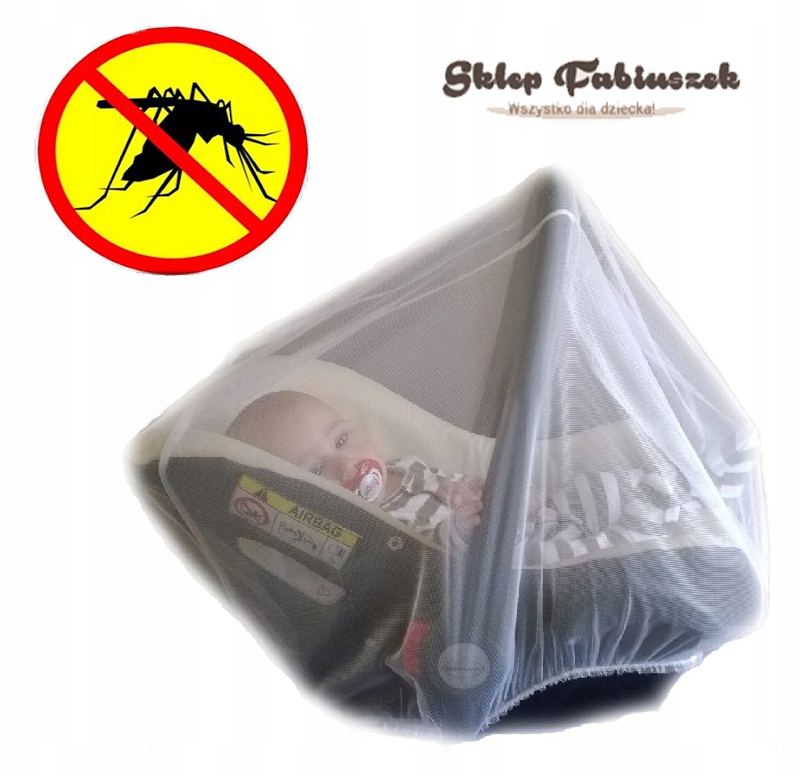 MOSKITIERA DO NOSIDEŁKA NOSIDŁA BIAŁA WOMAR Kod producenta 23