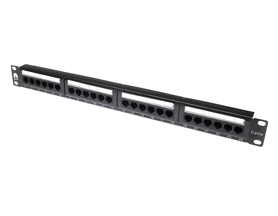 

Patch panel Rack 19" 5e Utp 24p patchpanel