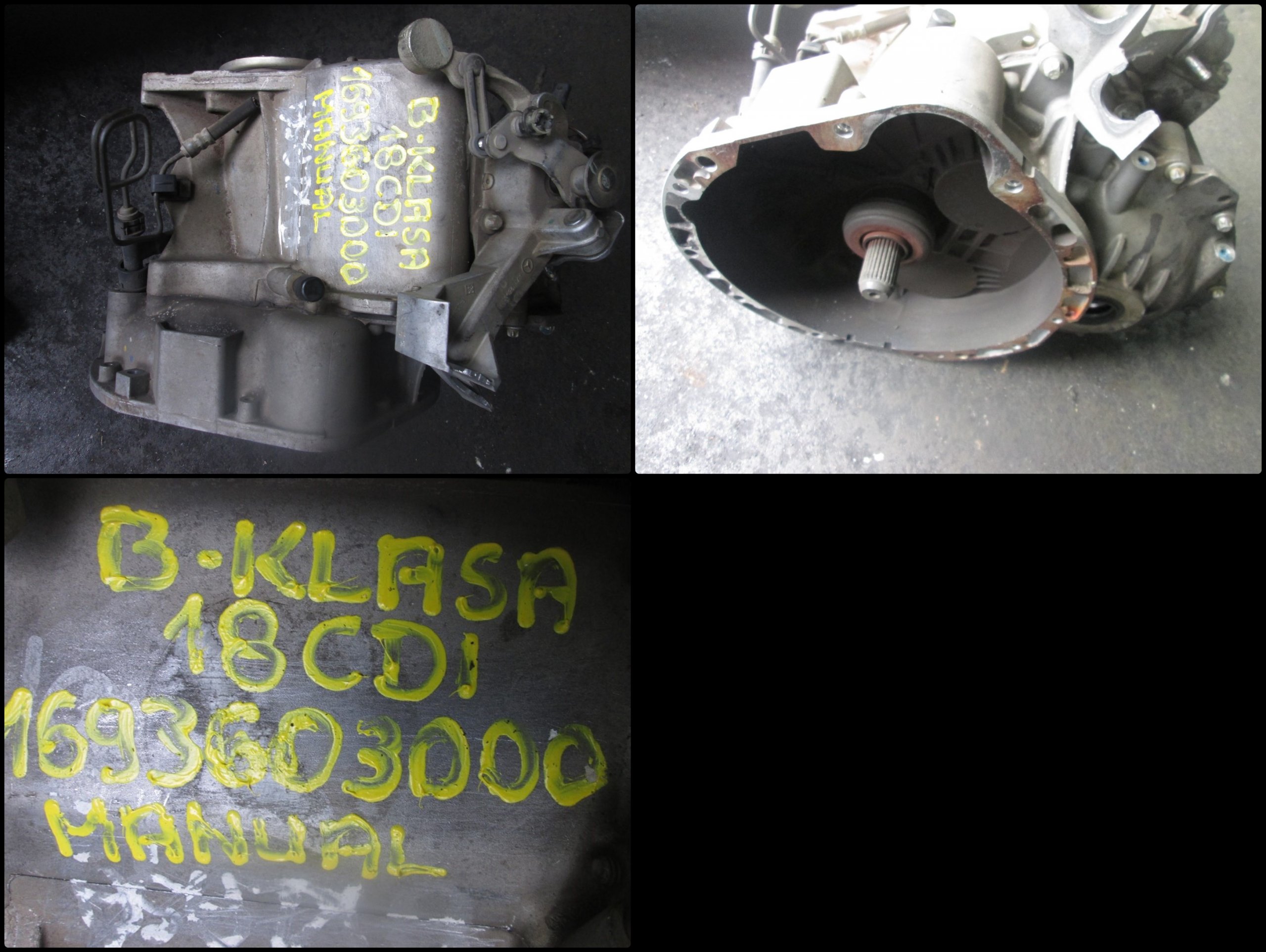 gearbox, Mercedes A class 169 1,8CDI