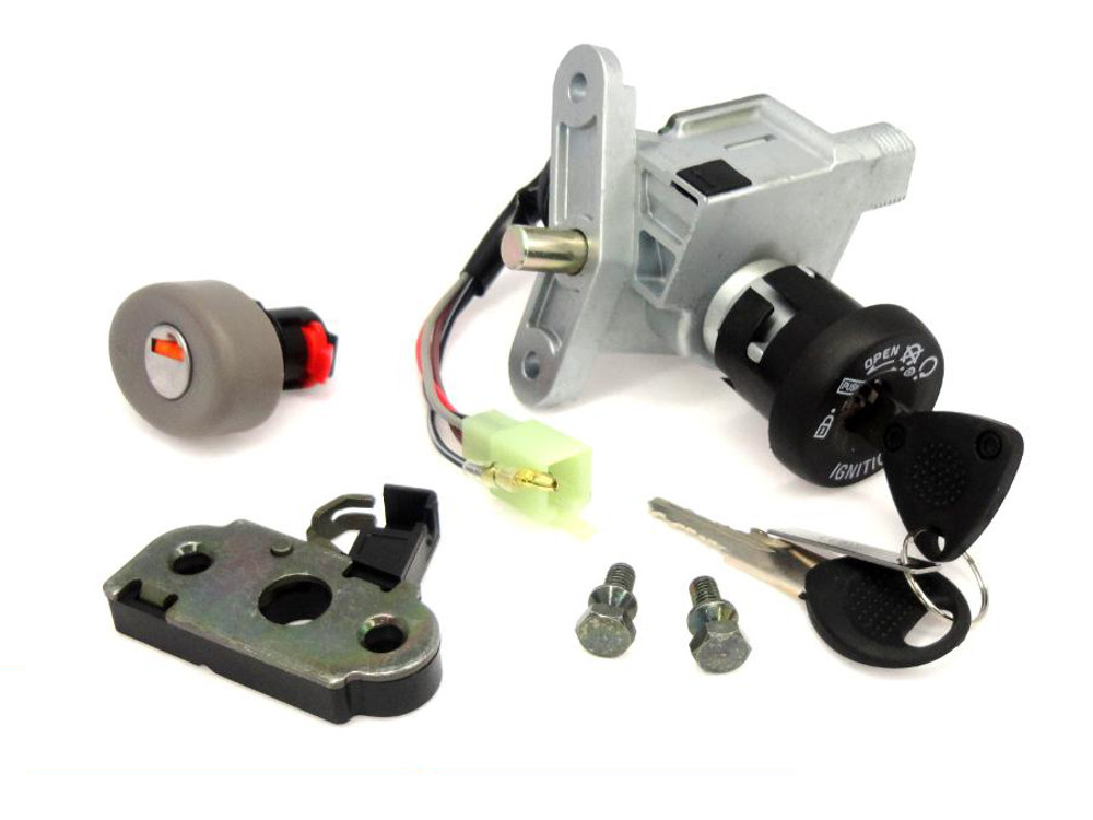 24 605 - ЗАМОК ЗАЖИГАНИЯ ЗАМКИ КОМПЛЕКТ ЗАМКОВ YAMAHA FLIPPER WHY 50