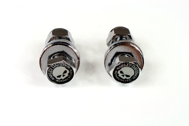VS-58 - HARLEY DAVIDSON V-ROD 2 ГВИНТИ ДЛЯ ПЛАТИ SKULL VS