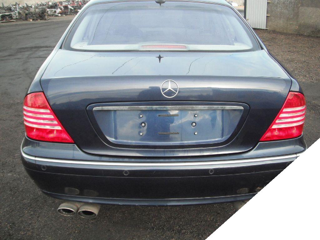 MERCEDES S W220 LISTWA ZDERZAKA TYLNEGO z CHROMEM - PRAWA - LEWA - ŚRODKOWA