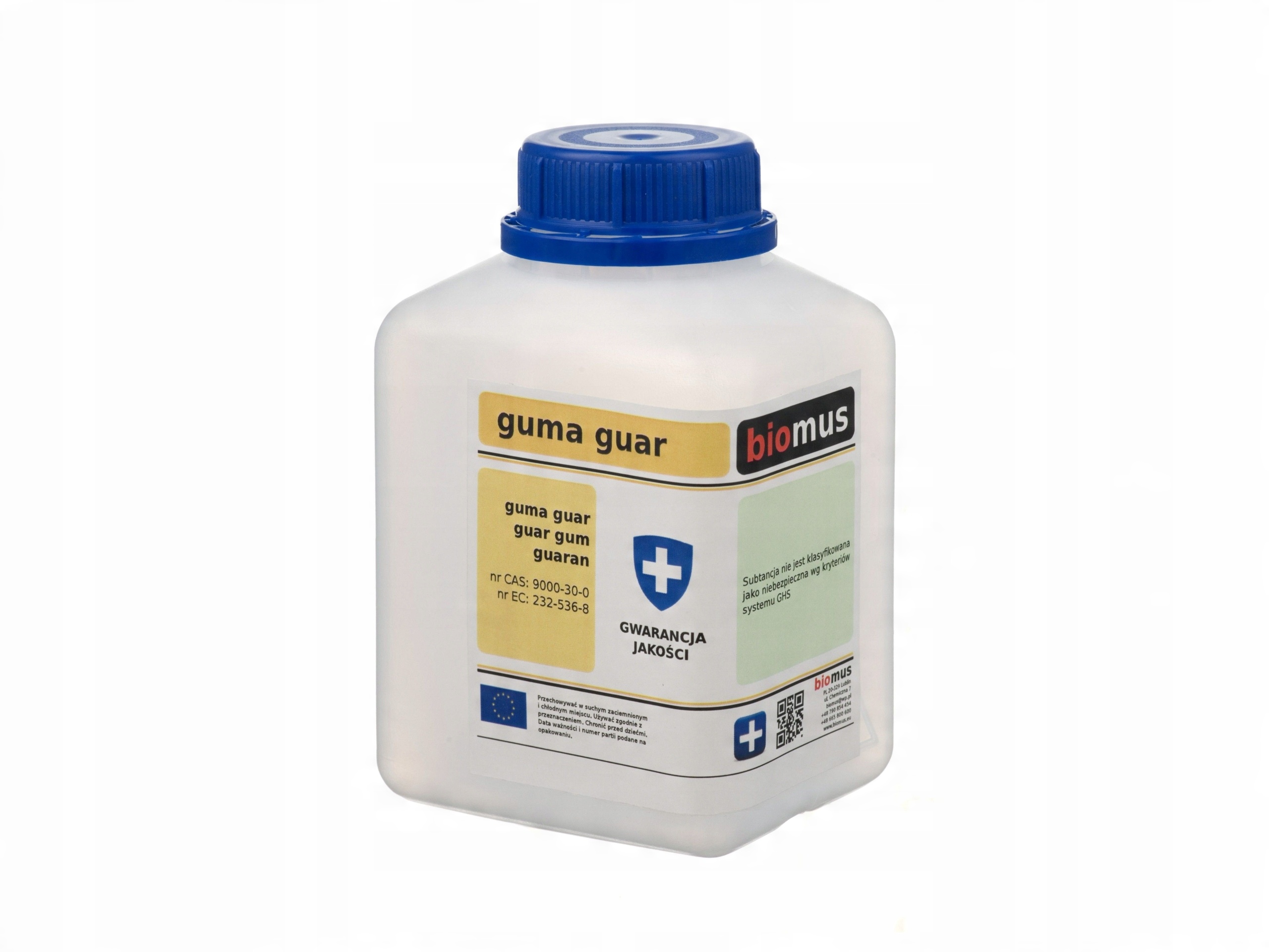

Biomus Guma Guar gatunek czysty 500 g
