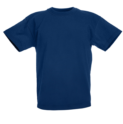 

Fruit of the Loom T-shirt KidOrg Navy 9-11