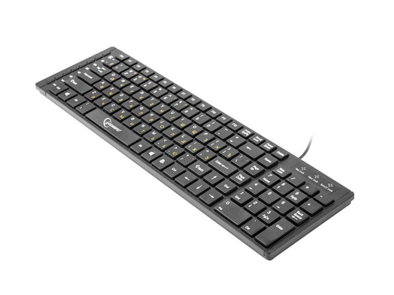

Klawiatura Gembird przewodowa KB-MCH-01 czarny U