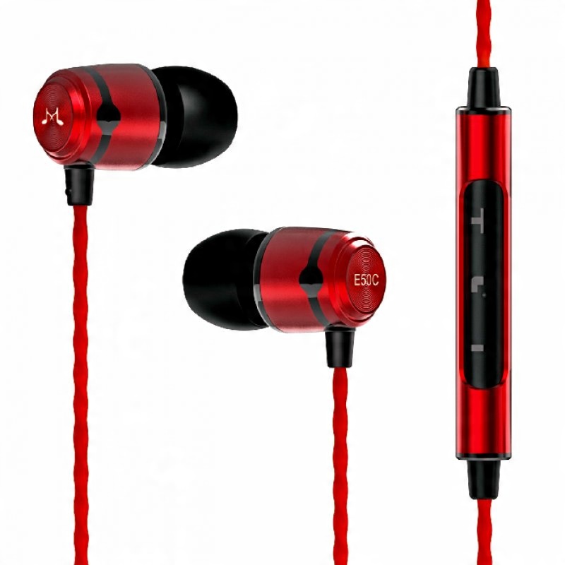 

Znakomite Słuchawki E50C red for All Smartphones
