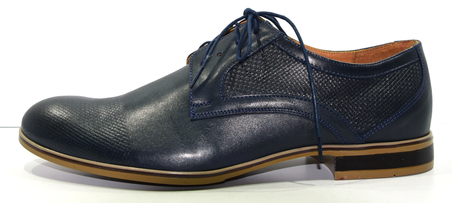 Elegantní Pánské Kožené Polobotky 753 44