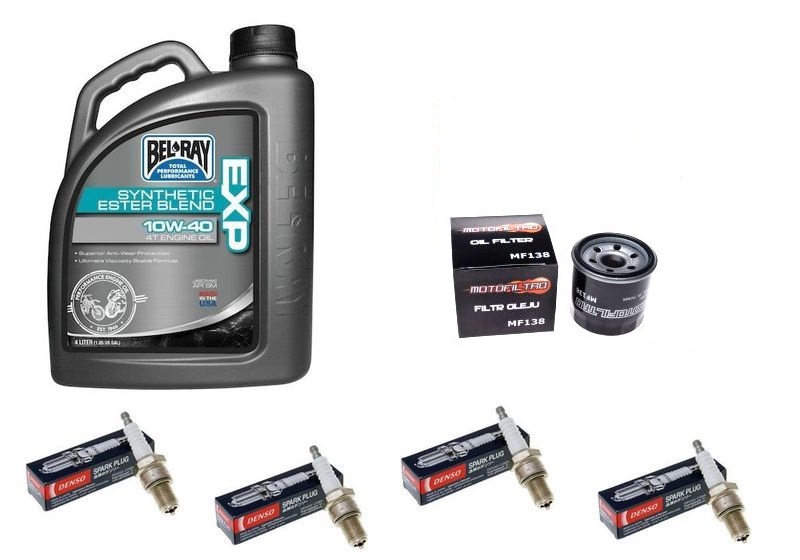 Olej Bel Ray filtr świece XV 1600 1700 Wild Star