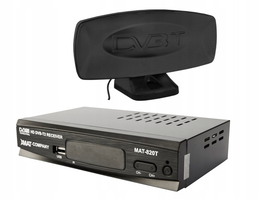 Digitální Set Dvb-t Pokojová Anténa+dekodér/tuner