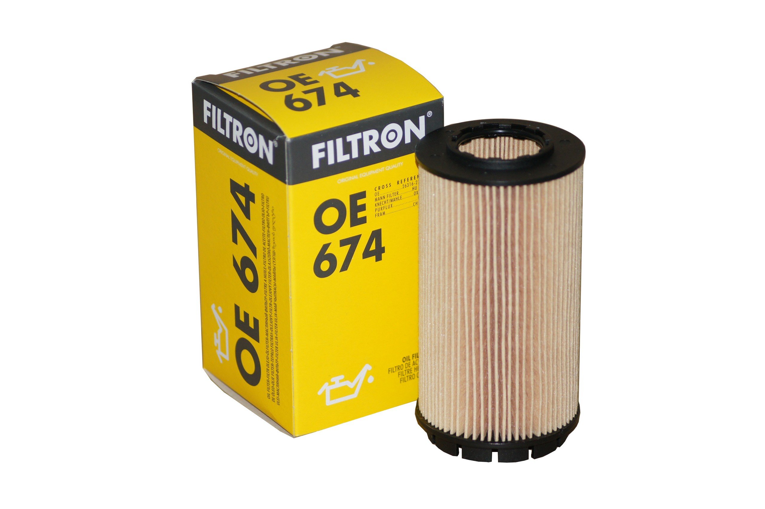 FILTRON filtr oleju OE674 Chrysler Hyundai KIA 6590474411