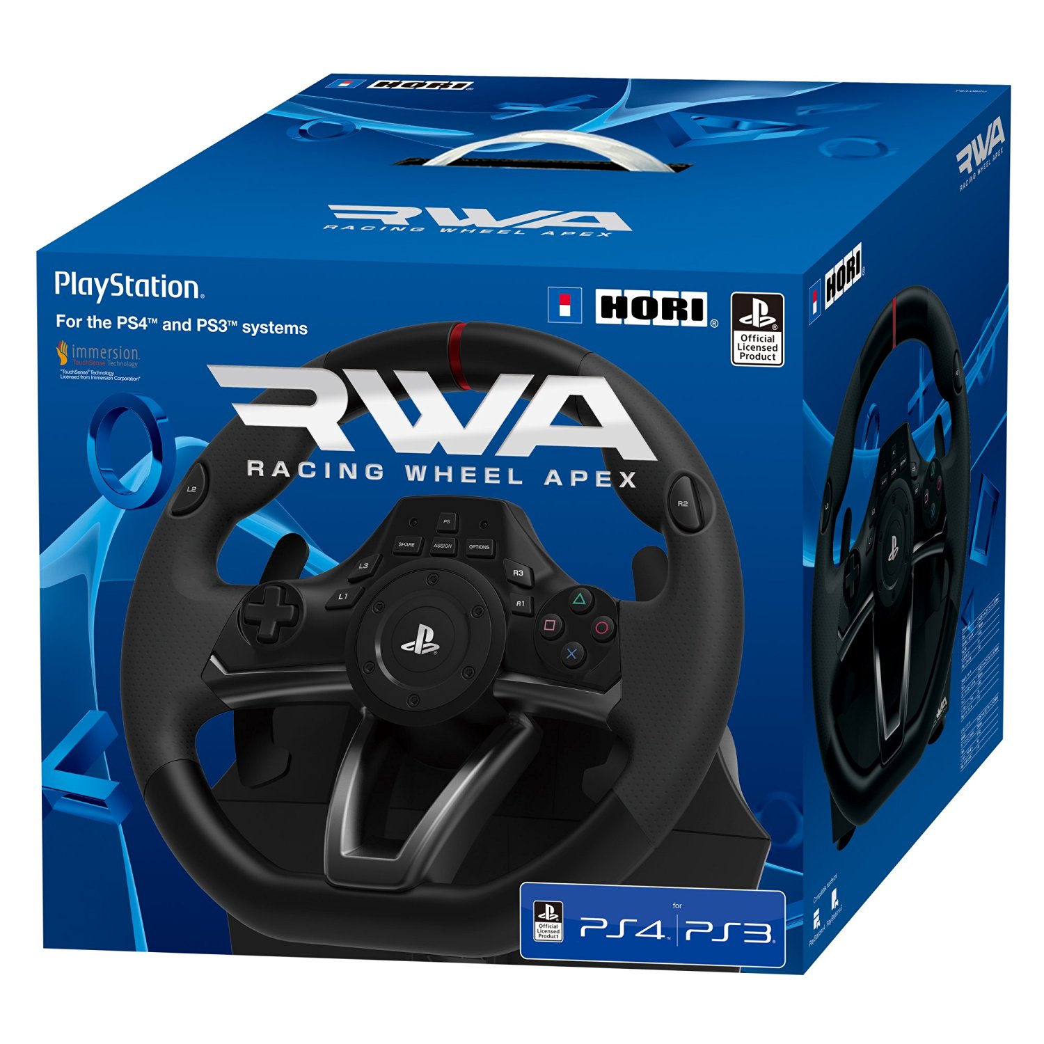 

Hori Kierownica Rwa Racing Wheel Apex PS3 PS4 Pc