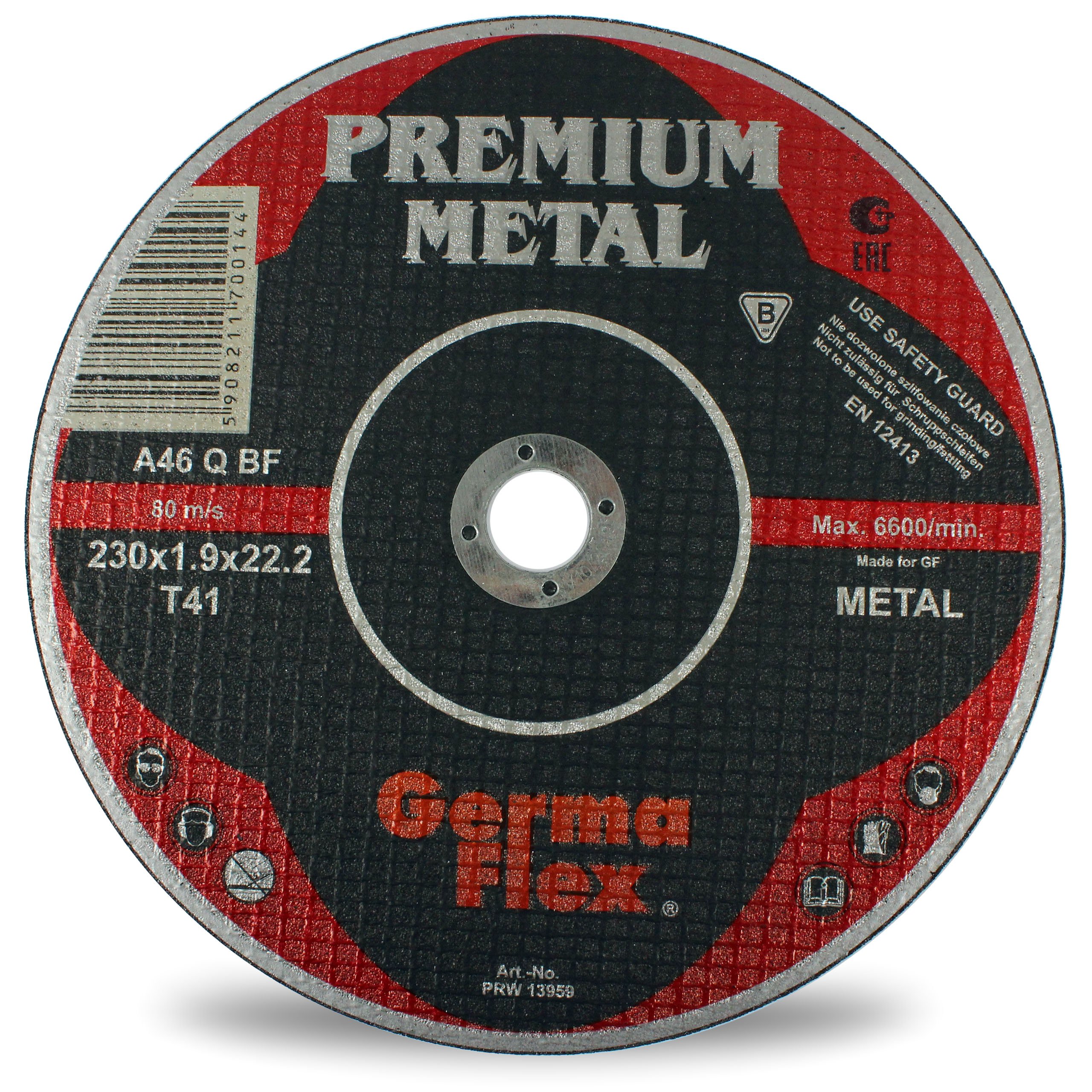 

Tarcza Do Cięcia Metalu 230 x 22,2 x 1,9 Premium