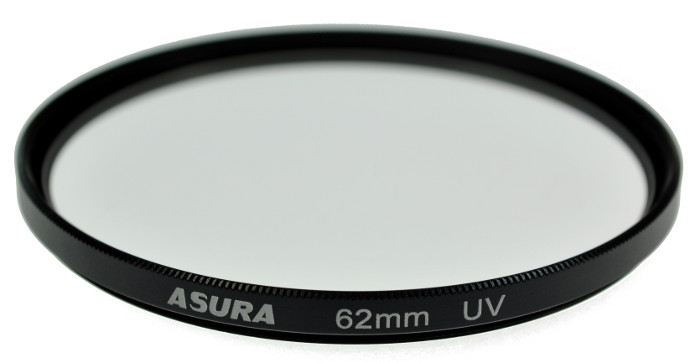 FILTR ULTRAFIOLETOWY UV 62 mm MARKI ASURA