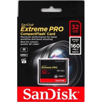 Sandisk CF Extreme Pro 32 ГБ 160 МБ / с