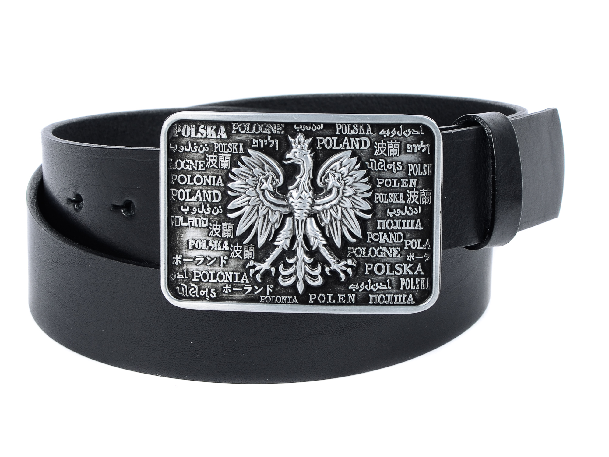 

Polski Orzeł - Oryginalny Pasek Skóra -XXXXL 160cm