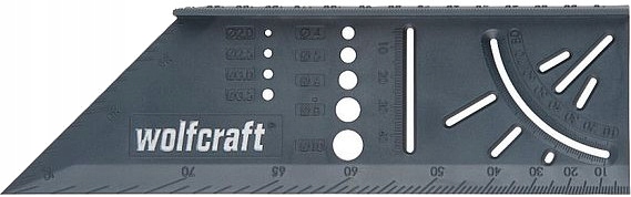 WOLFCRAFT Kątownik japoński 3D 5208000 STOLARSKI EAN (GTIN) 4006885520806