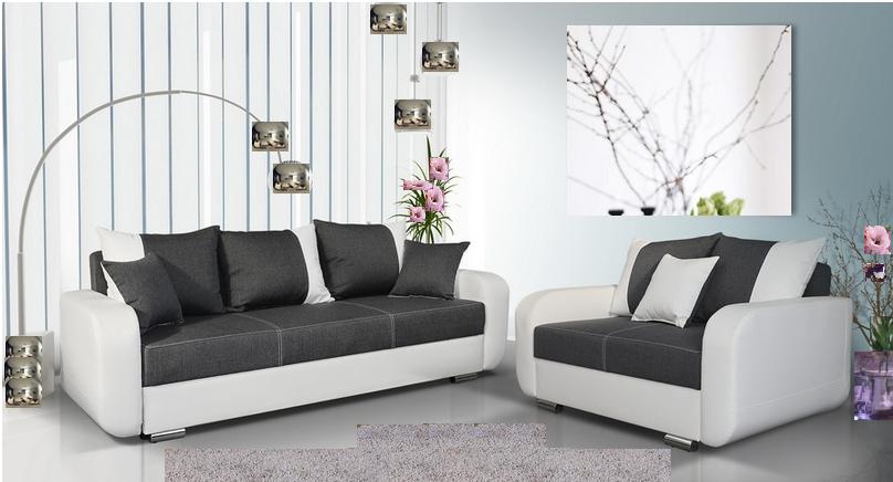 ZESTAW WYPOCZYNKOWY FERO 3+2 obie sofy z funkcją Kod producenta brak