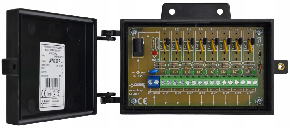 

Moduł bezpiecznikowy w obudowie AWZ592 Pulsar Abcv