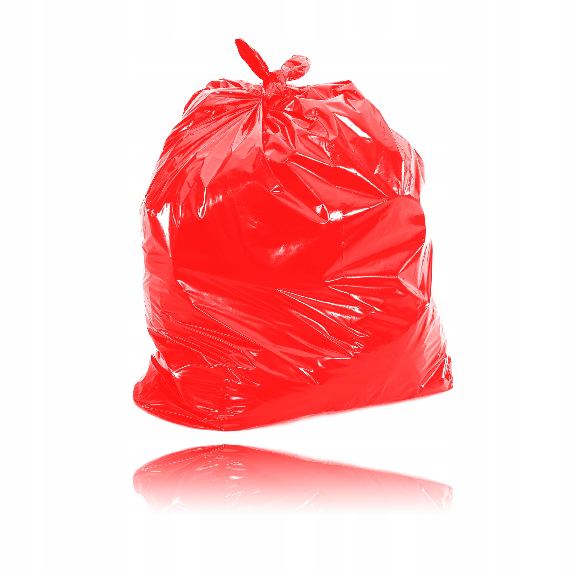 

Worki Worek Na Śmieci 60L 10SZT Ldpe Czerwone