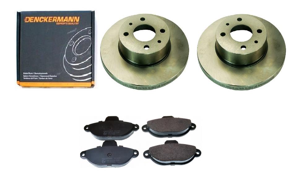 Kotouče Fiat Panda Fiat 500 Cinquecento Seicento Přední 240 mm Plné