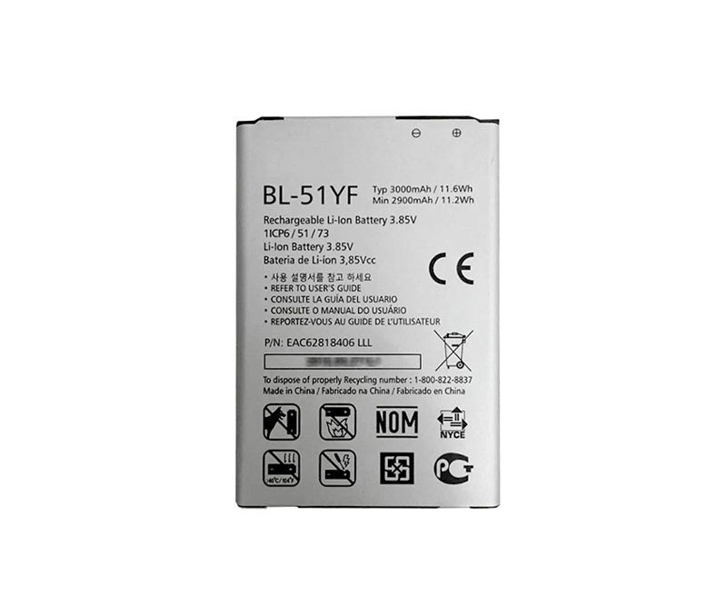 

Bateria Lg BL-51YF G4 F500 H815 H818 2900mAh